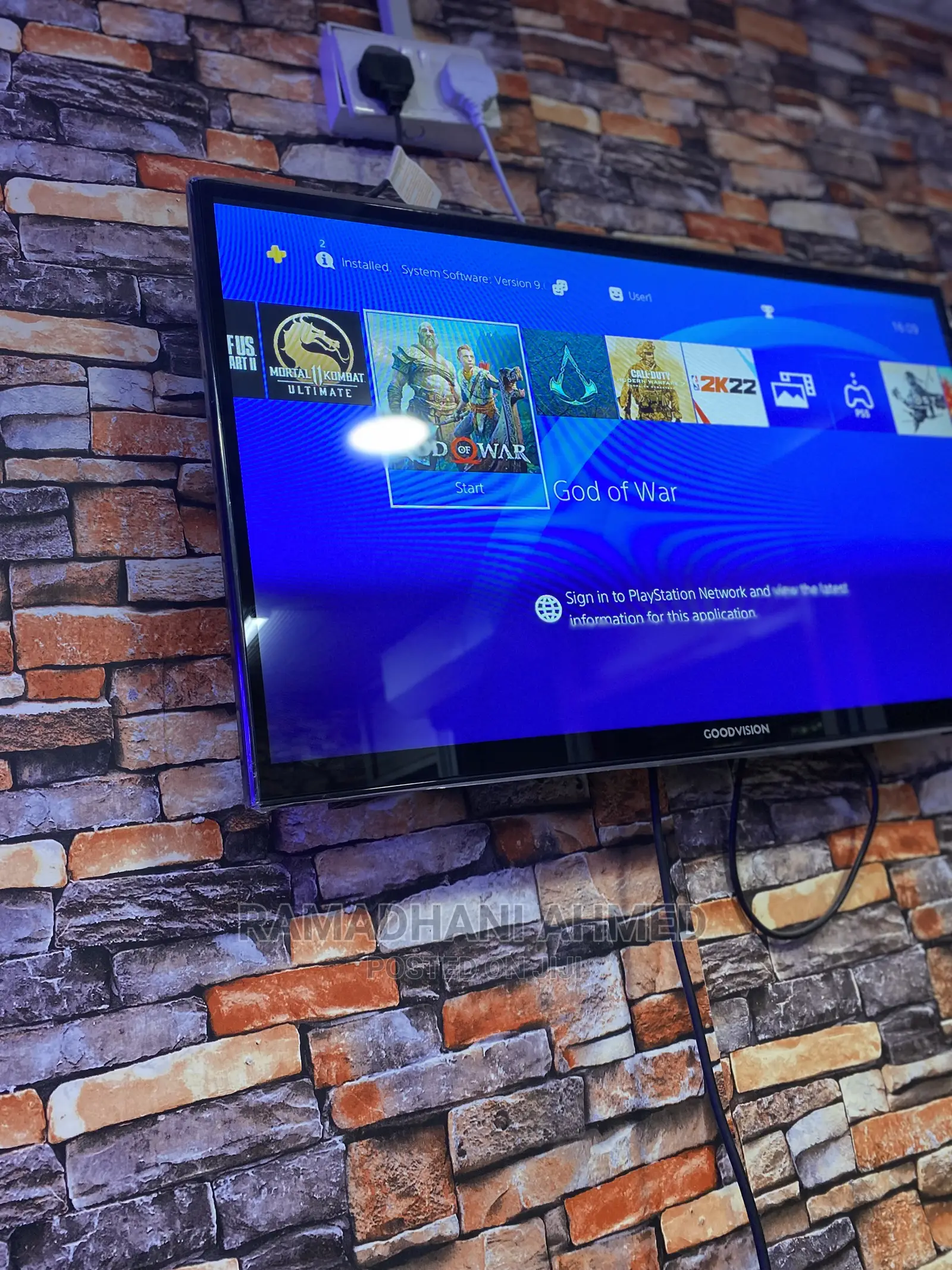 Game Ps4 Pro 1TB With Games
