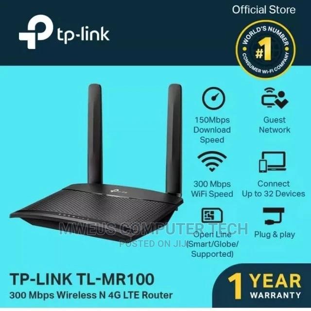 Tp Link 4G Router 2N Ports 32wireless Users Connect In Ilala 