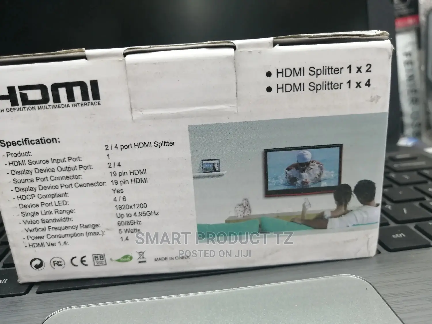 HDMI Splitter 1×4