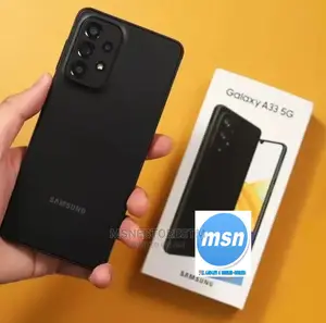 New Samsung Galaxy A33 5G 128 GB Black