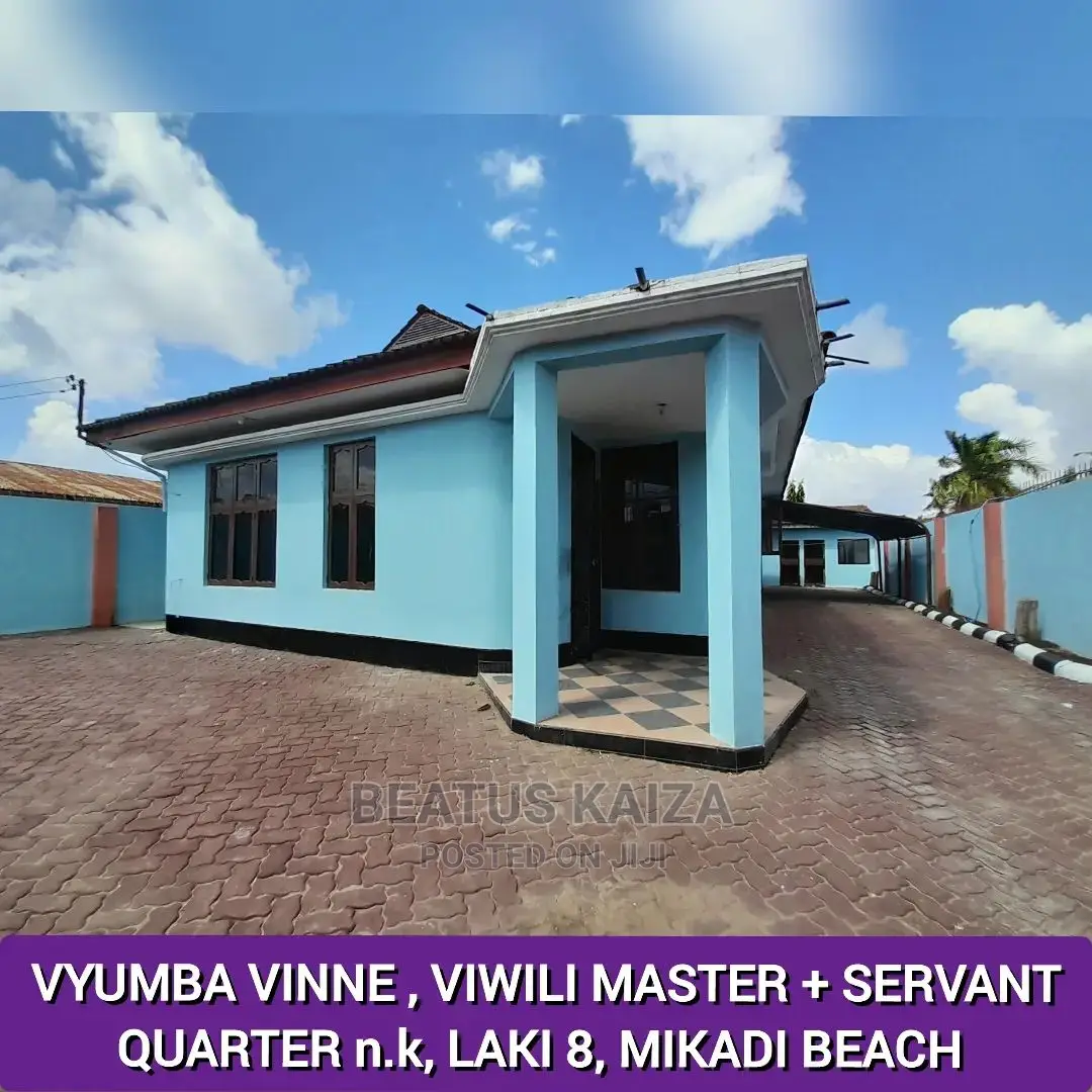 4bdrm Bungalow in Kigamboni Mikadi for rent