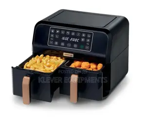 KENWOOD Dual Air Fryer Black