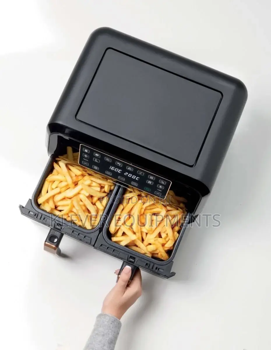 KENWOOD Dual Air Fryer Black
