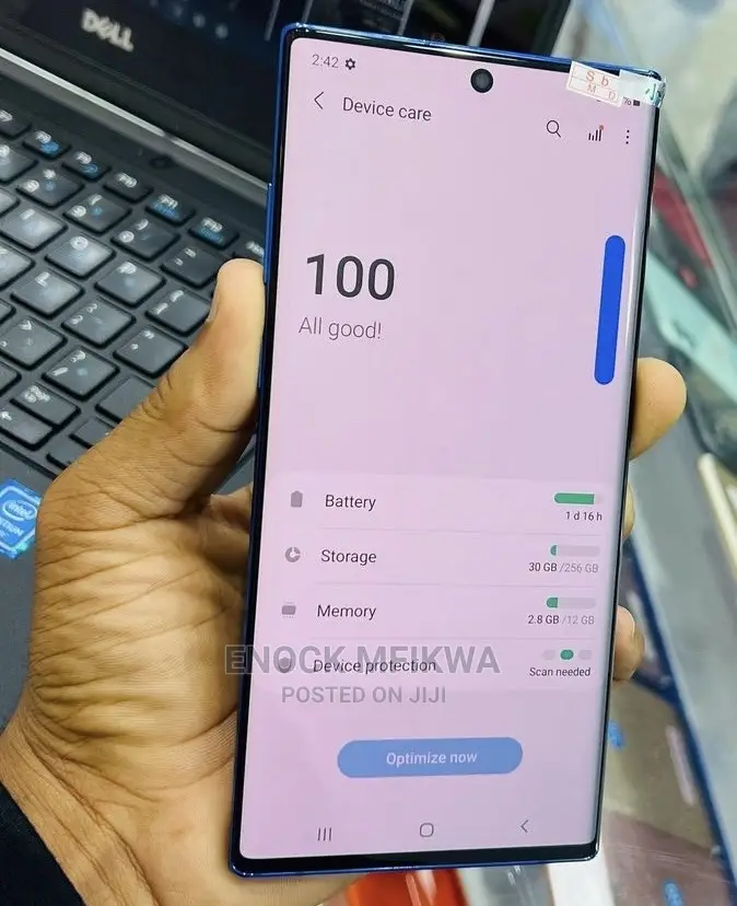 Samsung Galaxy Note 10 5G 256 GB Blue