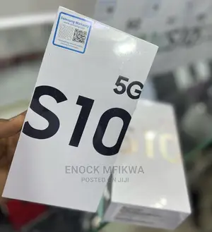 New Samsung Galaxy S10 5G 256 GB Silver