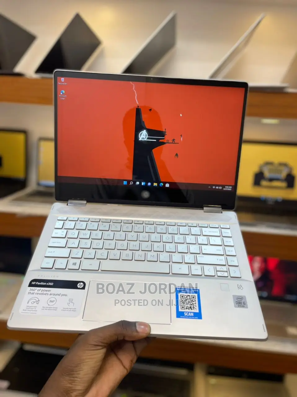 New Laptop HP Pavilion 13 X360 16GB Intel Core I7 SSD 1T