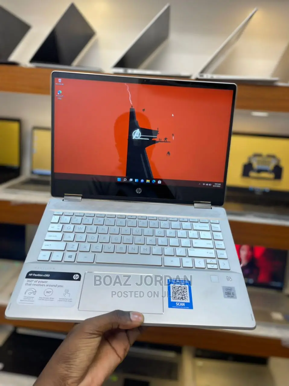 New Laptop HP Pavilion 13 X360 16GB Intel Core I7 SSD 1T