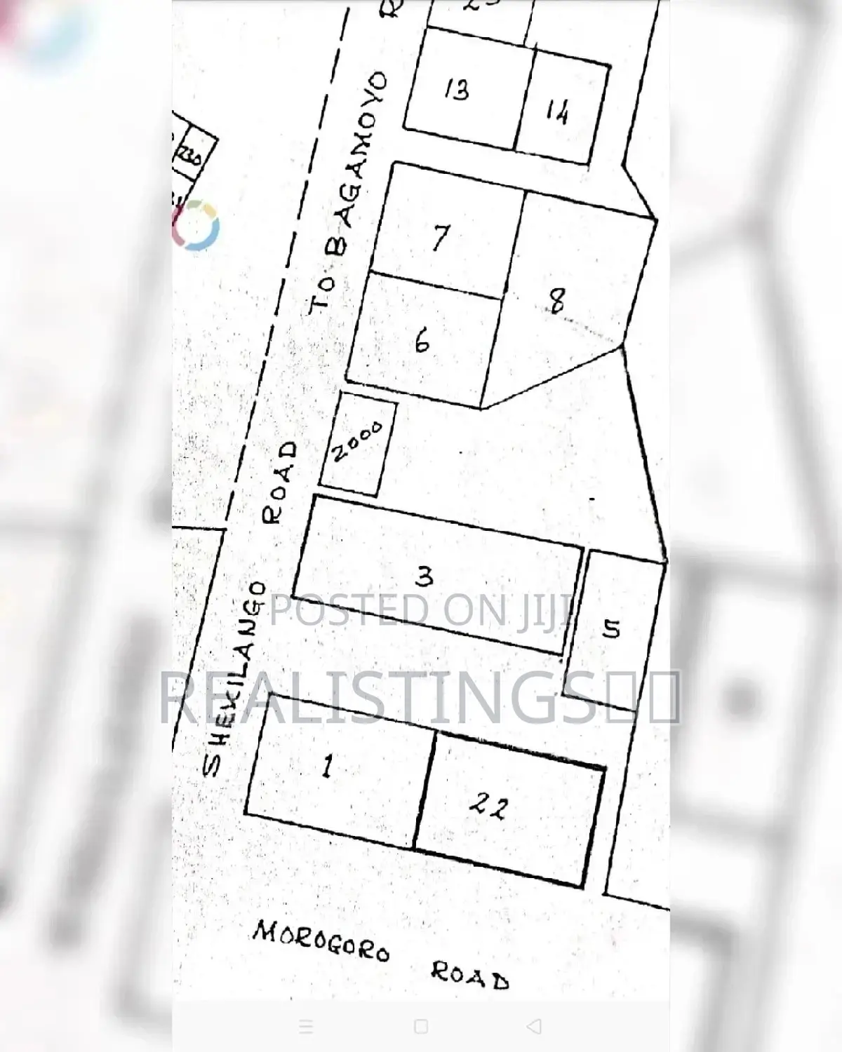 Inauzwa, 2,966 Sqm Commercial Plot, Sinza - Dar