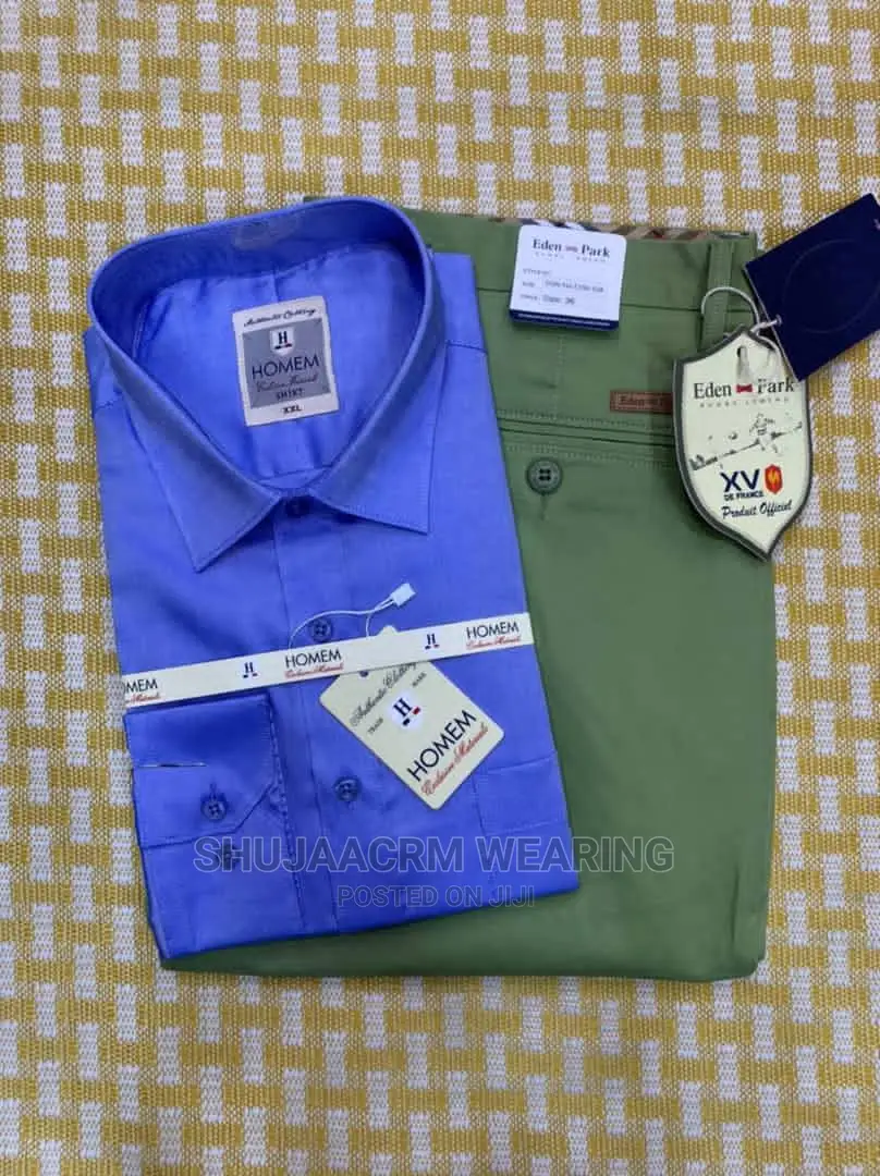 Trouser And Shirts Cotton