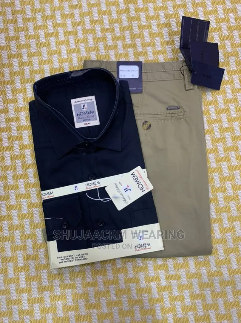 Trouser And Shirts Cotton