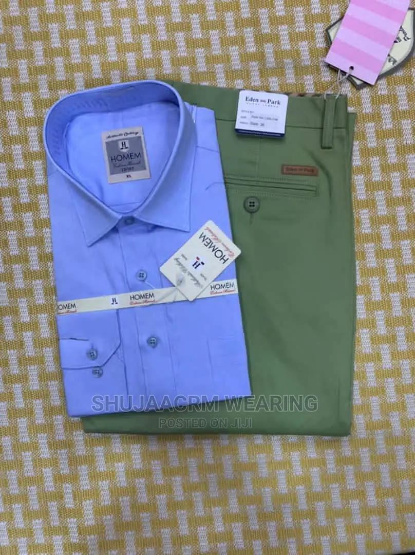 Trouser And Shirts Cotton