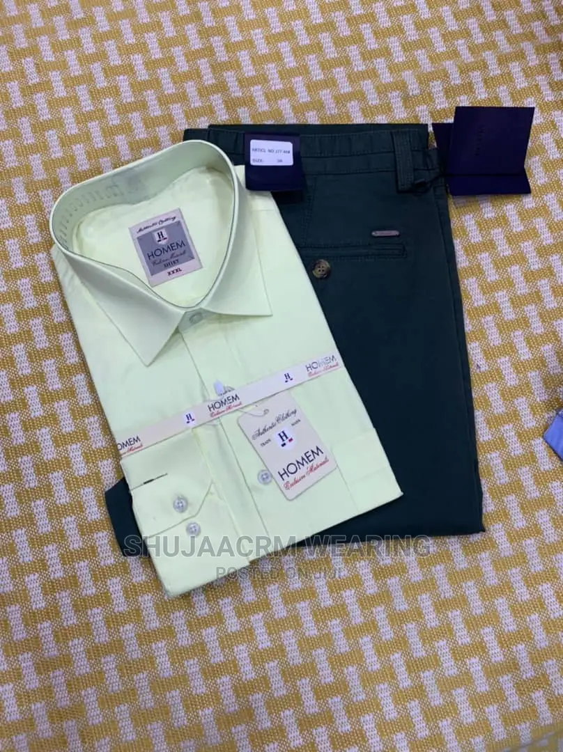 Trouser And Shirts Cotton
