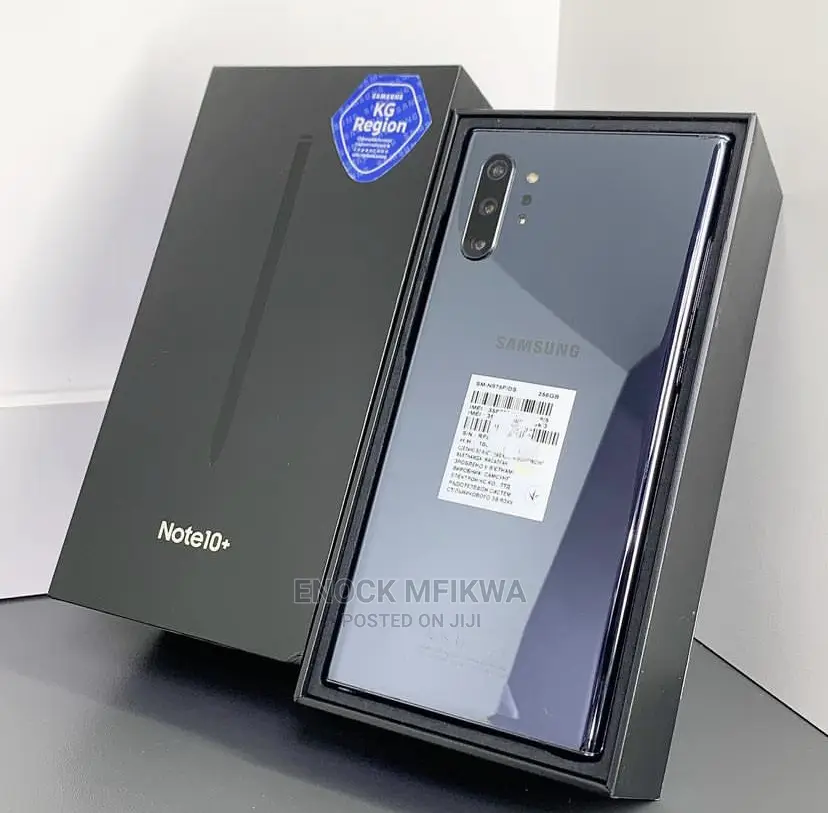 New Samsung Galaxy Note 10 Plus 256 GB Blue
