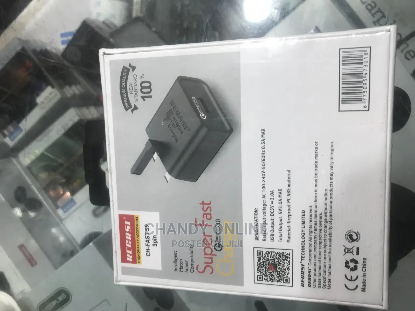 Sumsung 15W USB-C Super Fast Charger Wall Charger - Black