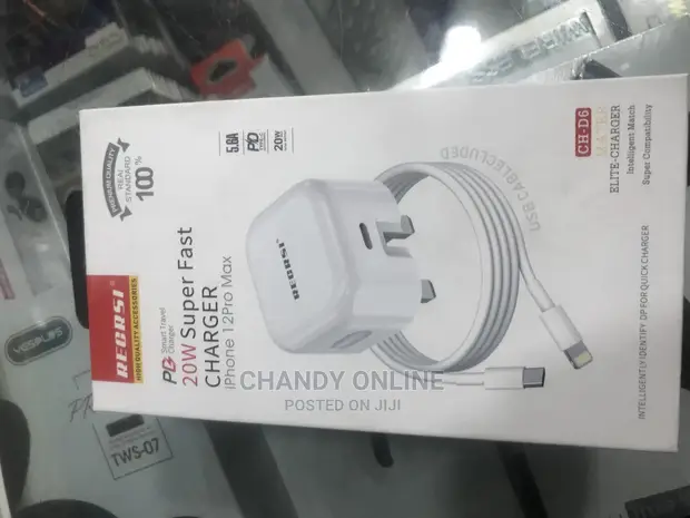 Charge Your iPhone 12 Pro Max With 20W in Ilala Accessories for