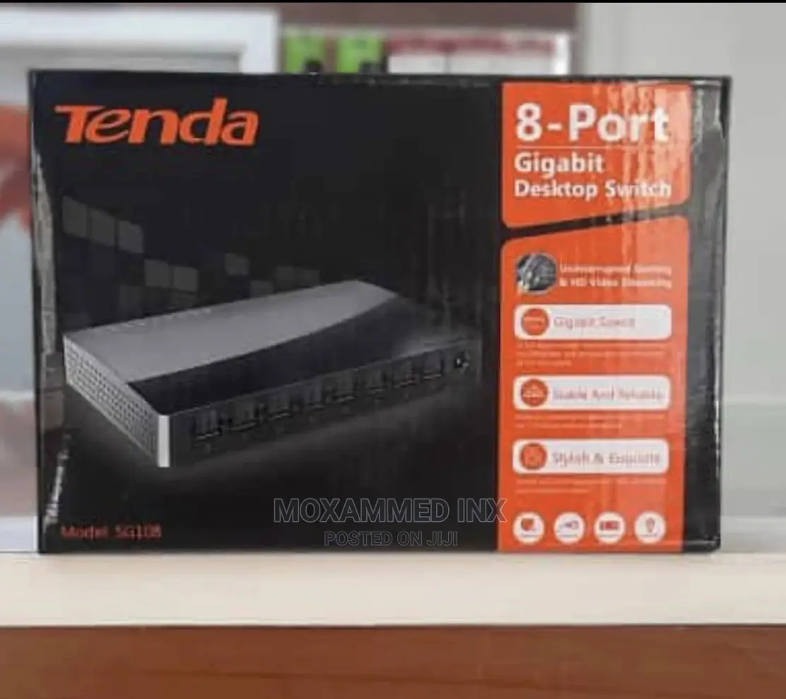 Tenda 8 Port Gigabit Desktop Switch
