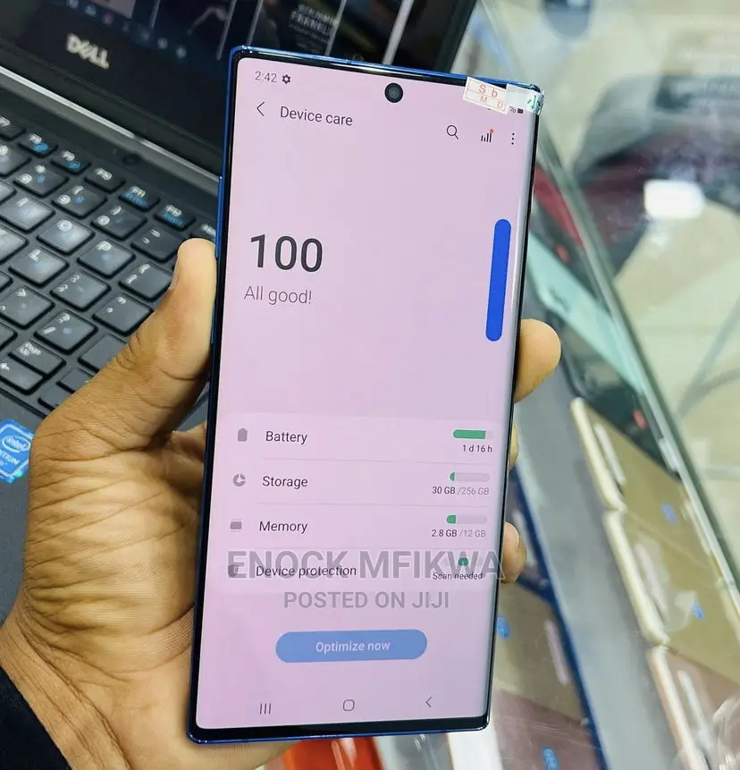 Samsung Galaxy Note 10 Plus 5G 256 GB Blue