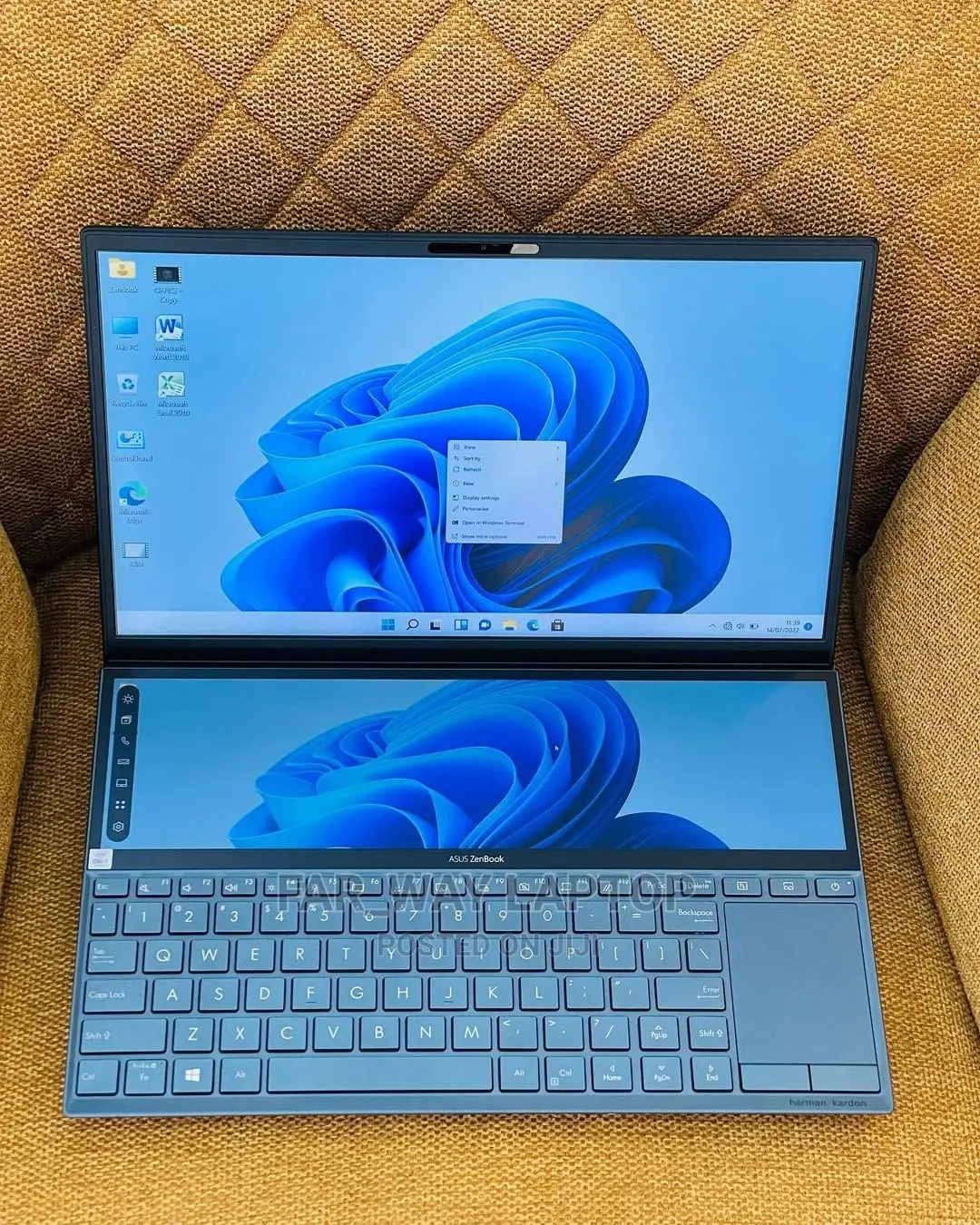 New Laptop Asus ZenBook Flip 14 UX461UN 16GB Intel Core I5 SSD 1T