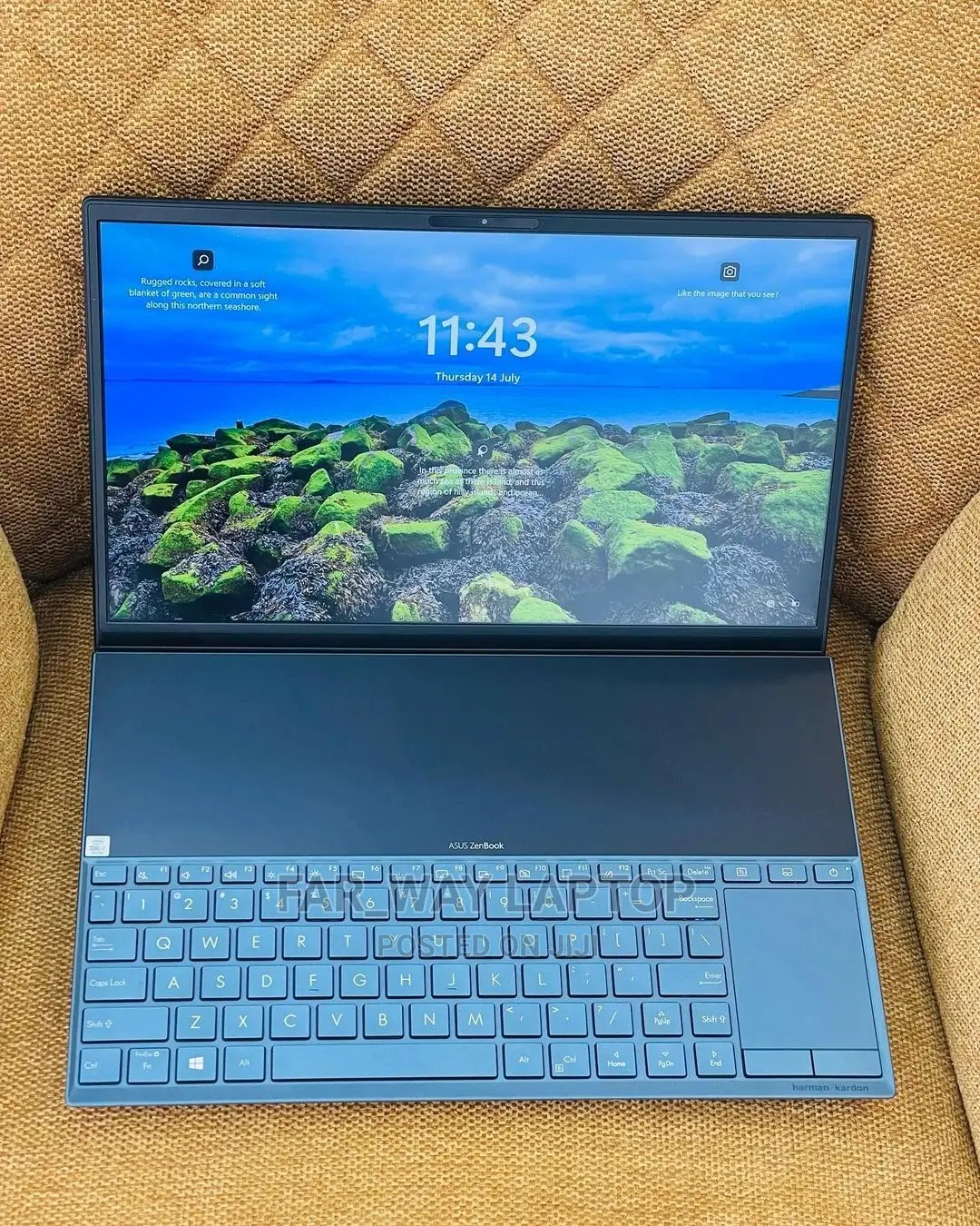 New Laptop Asus ZenBook Flip 14 UX461UN 16GB Intel Core I5 SSD 1T