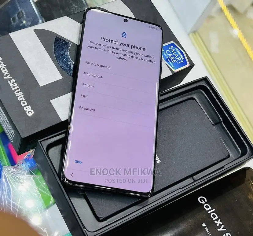 New Samsung Galaxy S21 Ultra 5G 256 GB Black