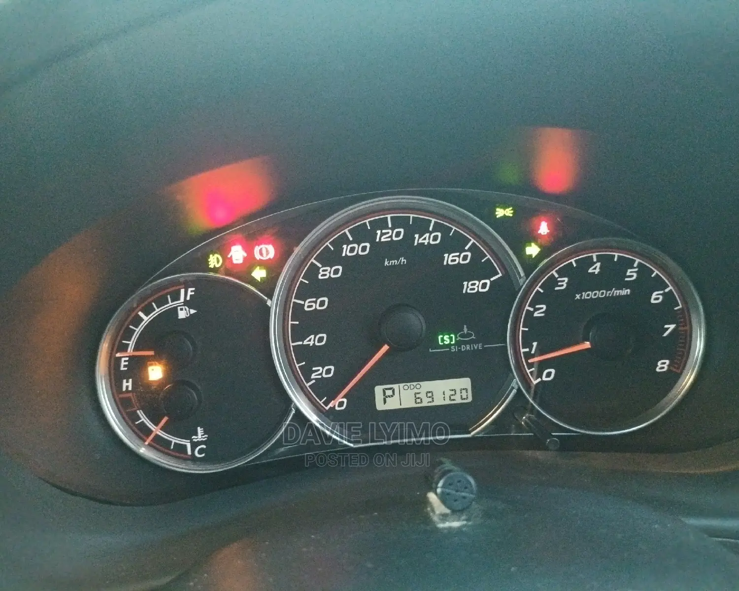 Subaru Forester 2008 Red