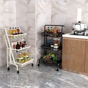 Folding Kitchen Trolley Cart