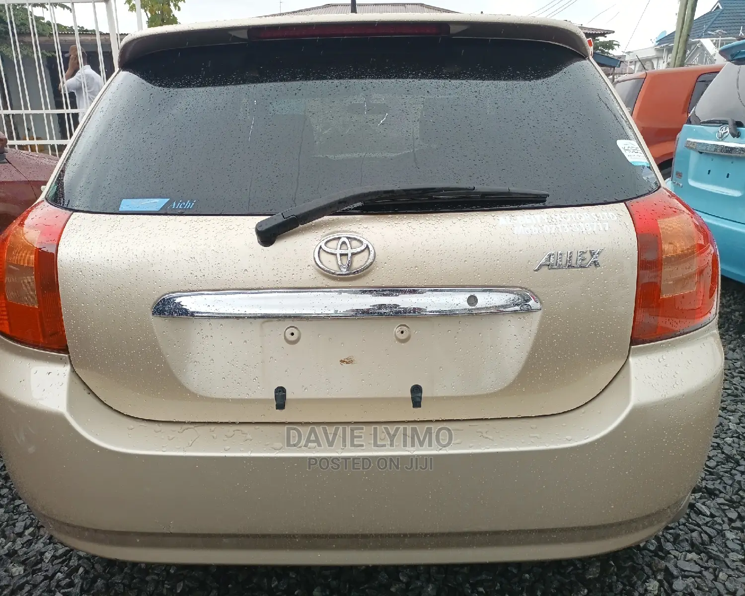 Toyota Allex 2001 Gold