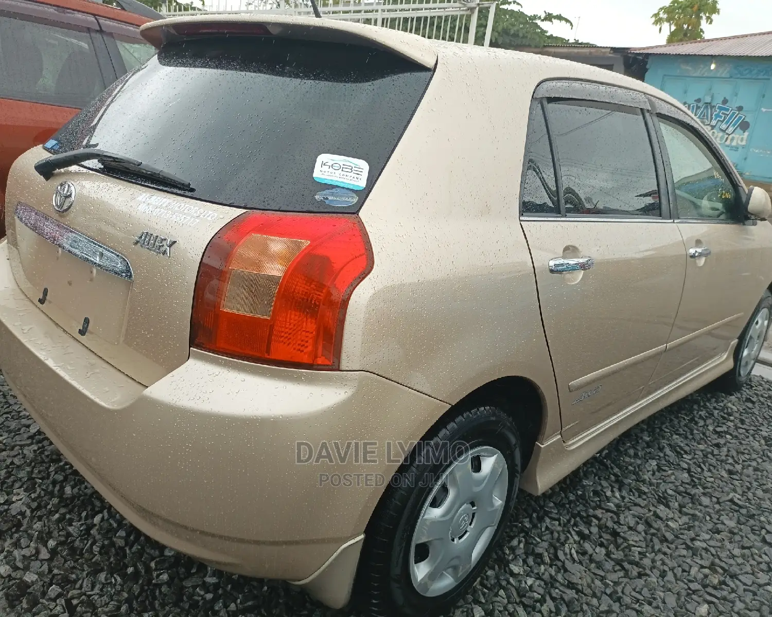 Toyota Allex 2001 Gold