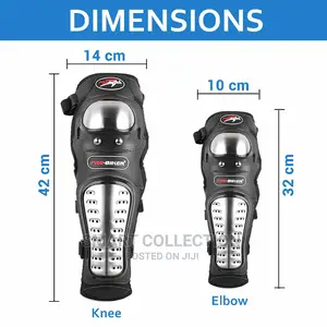PRO Motorcycle Elbow Knee Pads Protector 4 Pieces