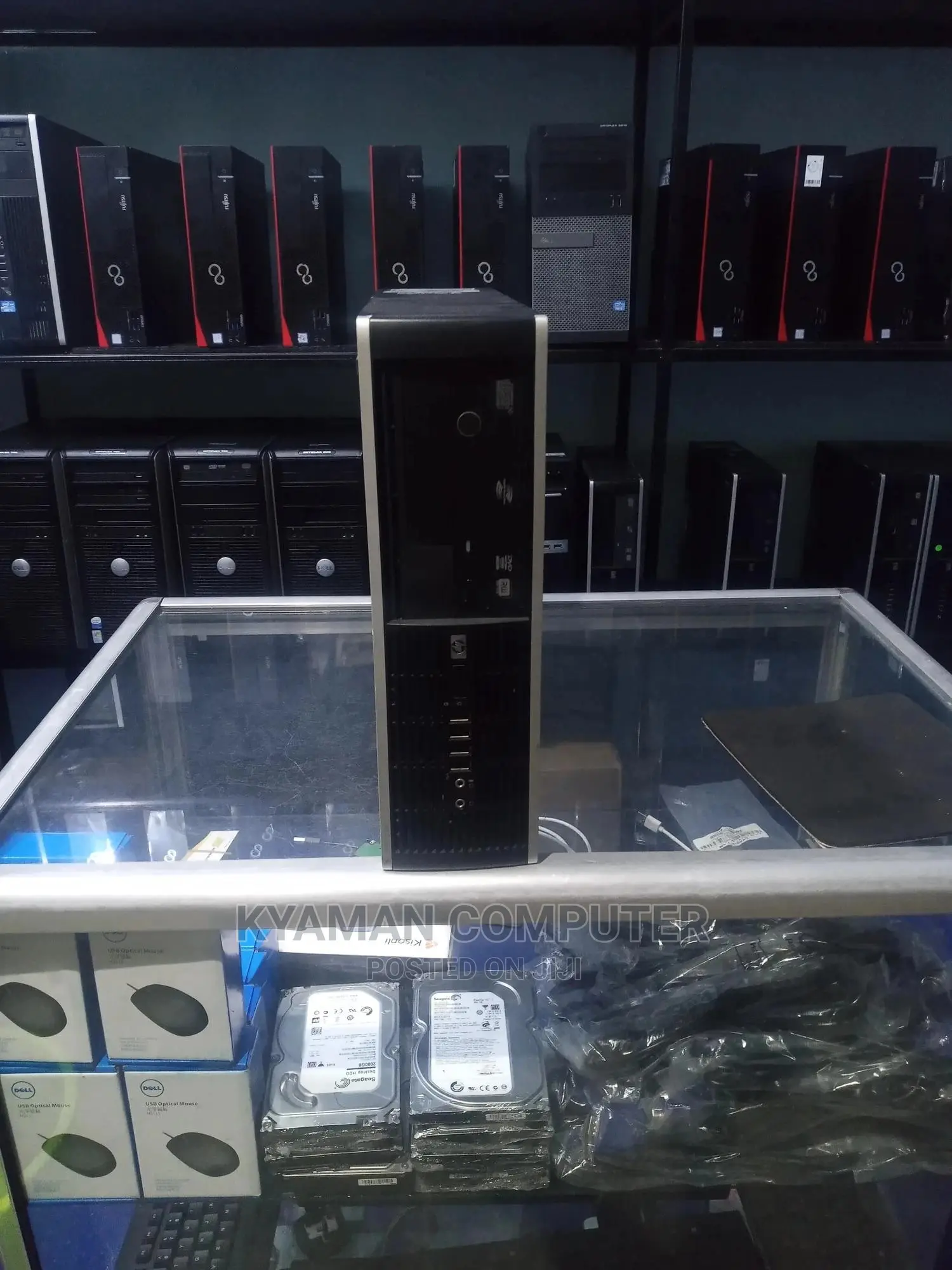 Desktop Computer HP EliteDesk 800 2GB Intel Core 2 Duo HDD 500GB