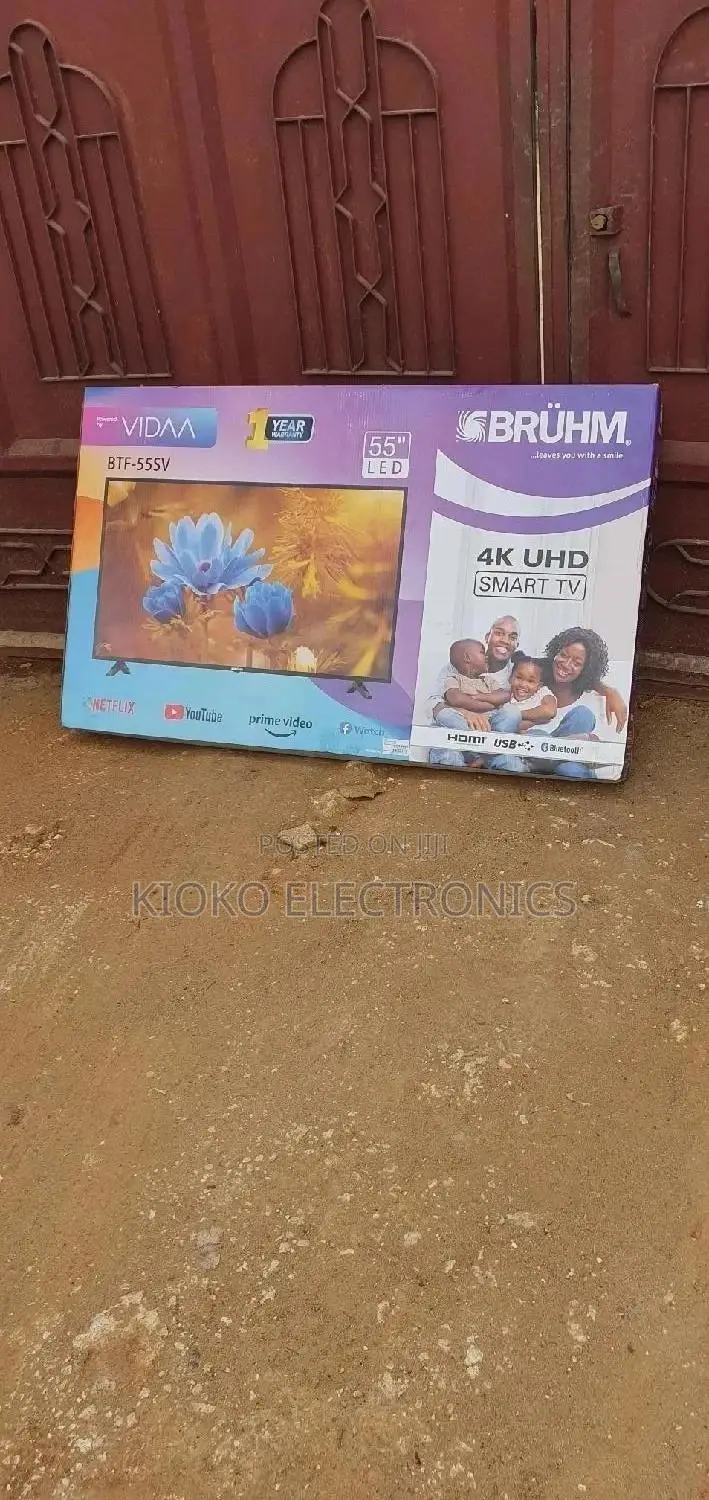 55 Inches Bruhm Smart Tv