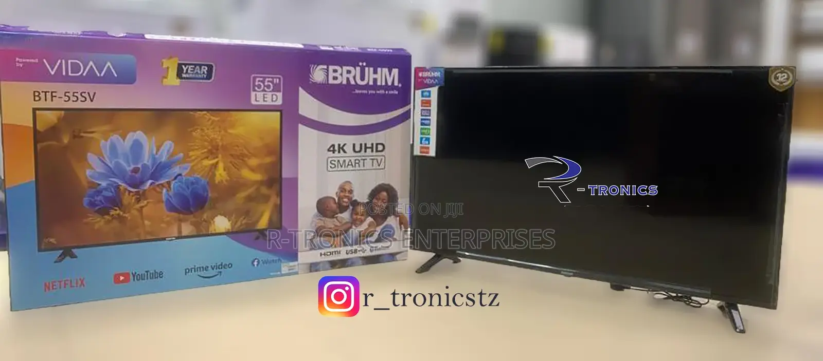 55" Brühm Smart TV Uhd