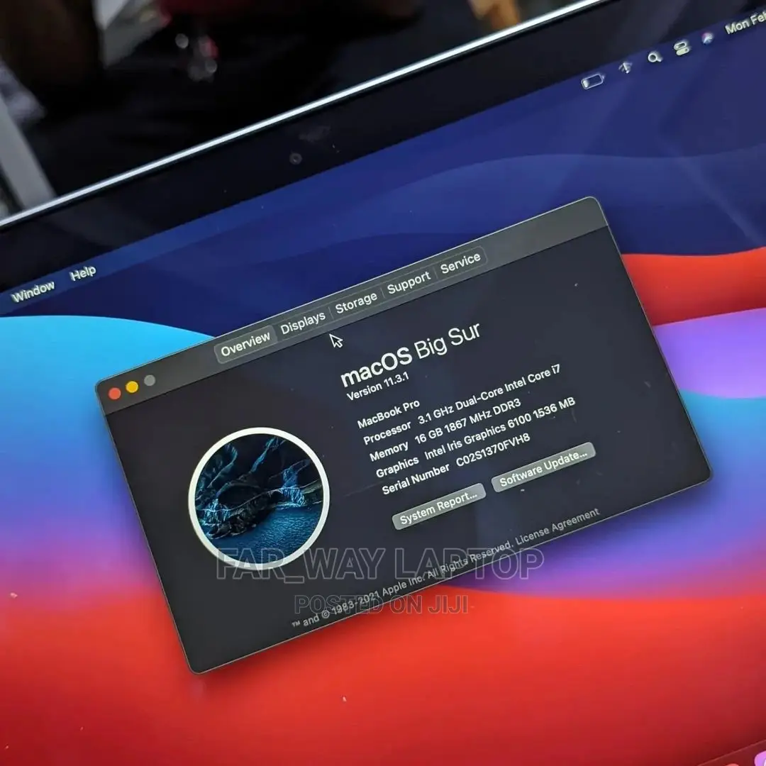 New Laptop Apple MacBook 2015 16GB Intel Core I7 SSD 512GB