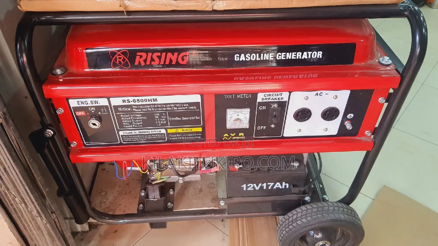 Rising Generator Rs6500hm 5.5kva