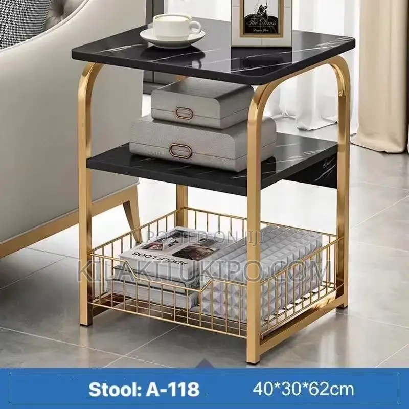 Min Table Wood Steel