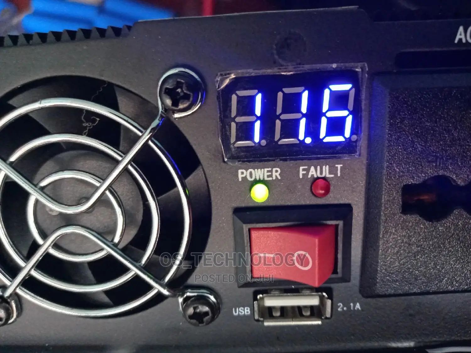 New Original Power Inverter 2000W,Dc12v to 240V.1 USB