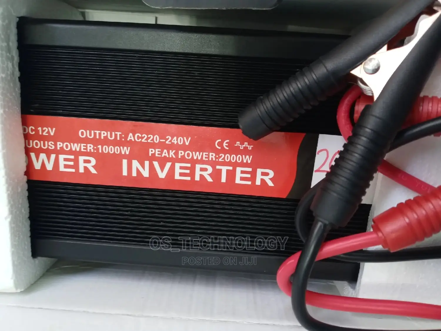 New Original Power Inverter 2000W,Dc12v to 240V.1 USB