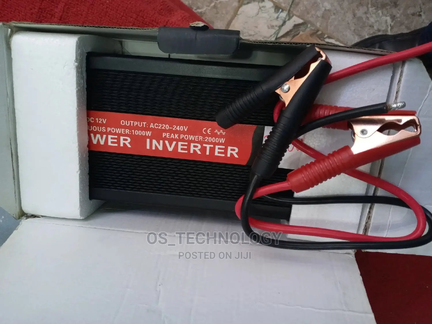 New Original Power Inverter 2000W,Dc12v to 240V.1 USB