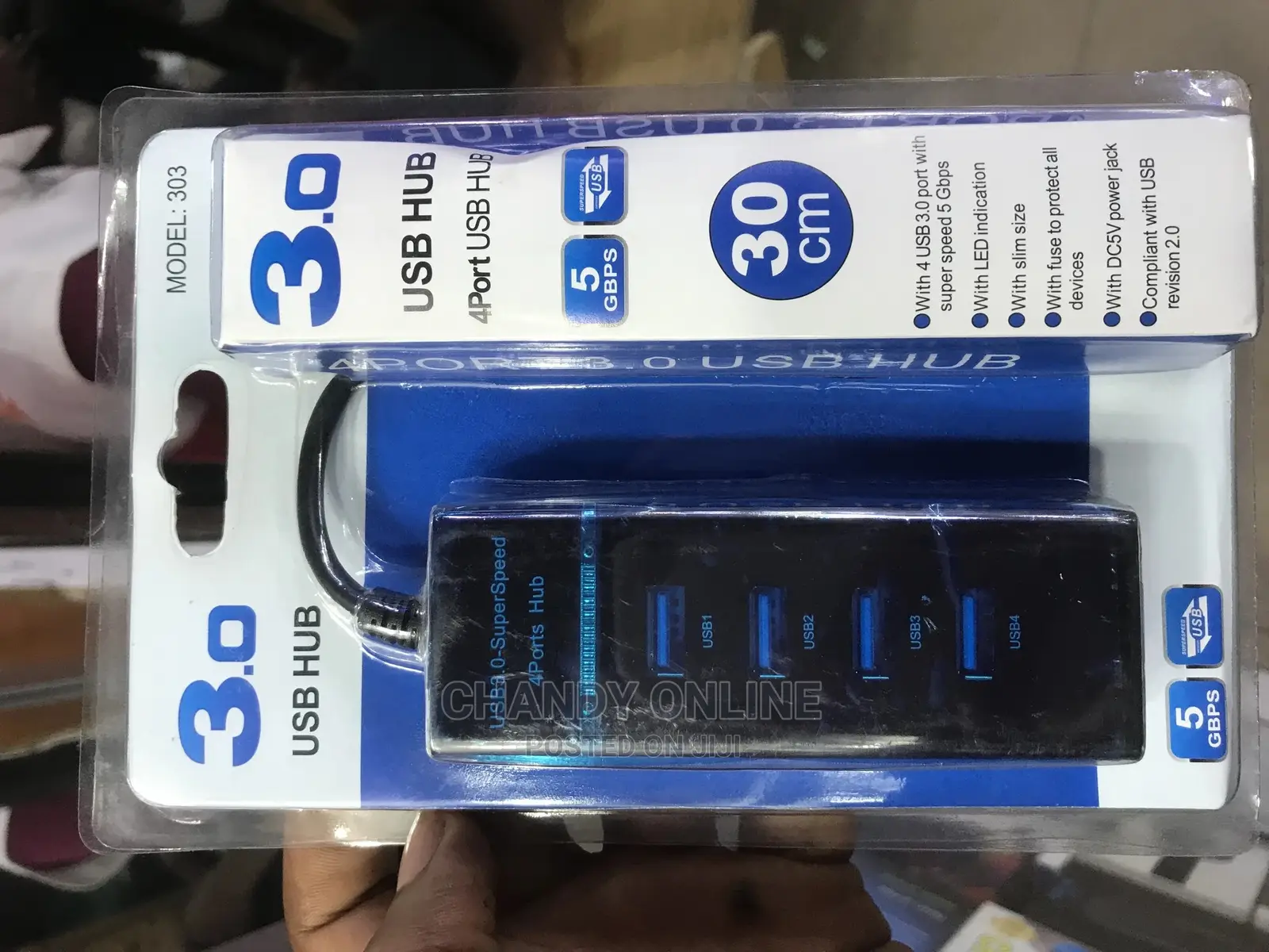 Anker 4-Port USB 3.0 Hub, Ultra-Slim Data USB Hub