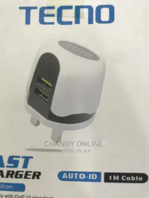 Tecno Dual USB 6A Fast Charger