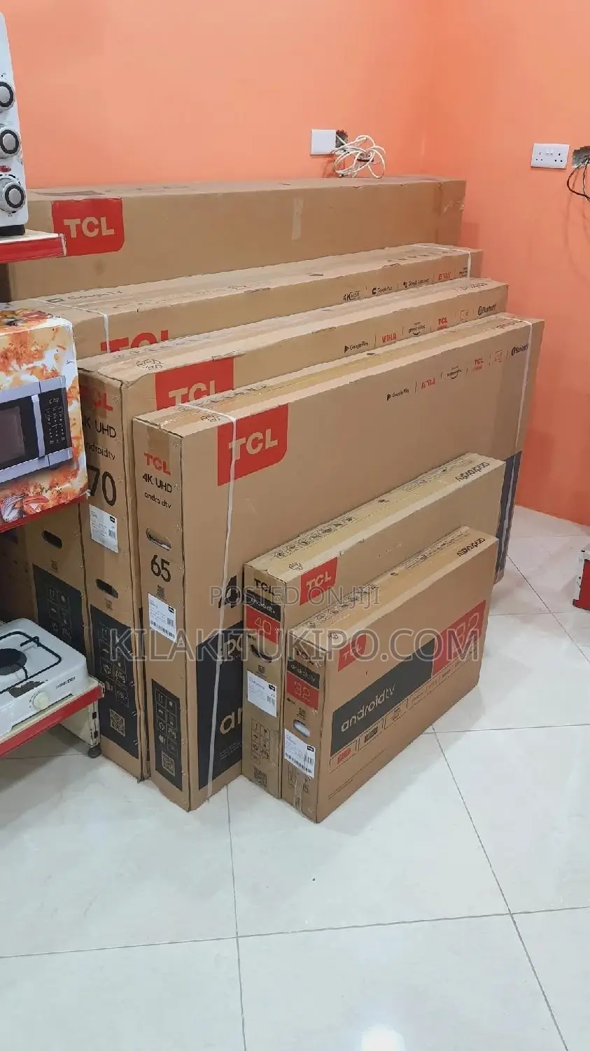 TCL All TV Series 85,75,70,65,55,50,43,40,32inch