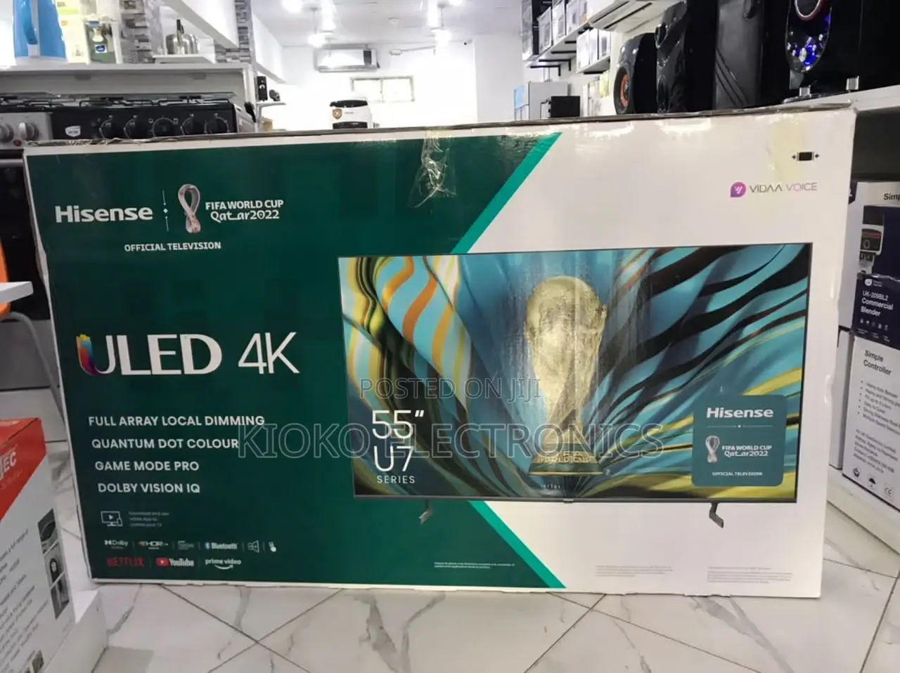 55"Hisense Uled Tv