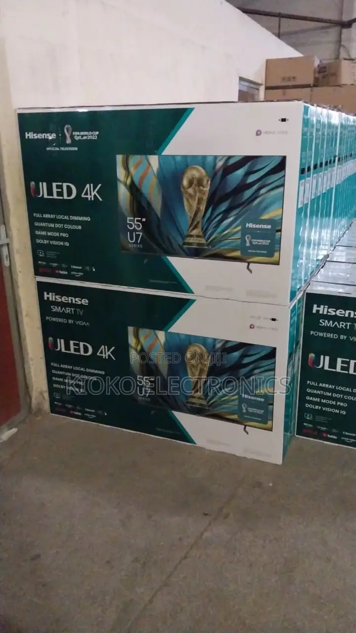 55"Hisense Uled Tv