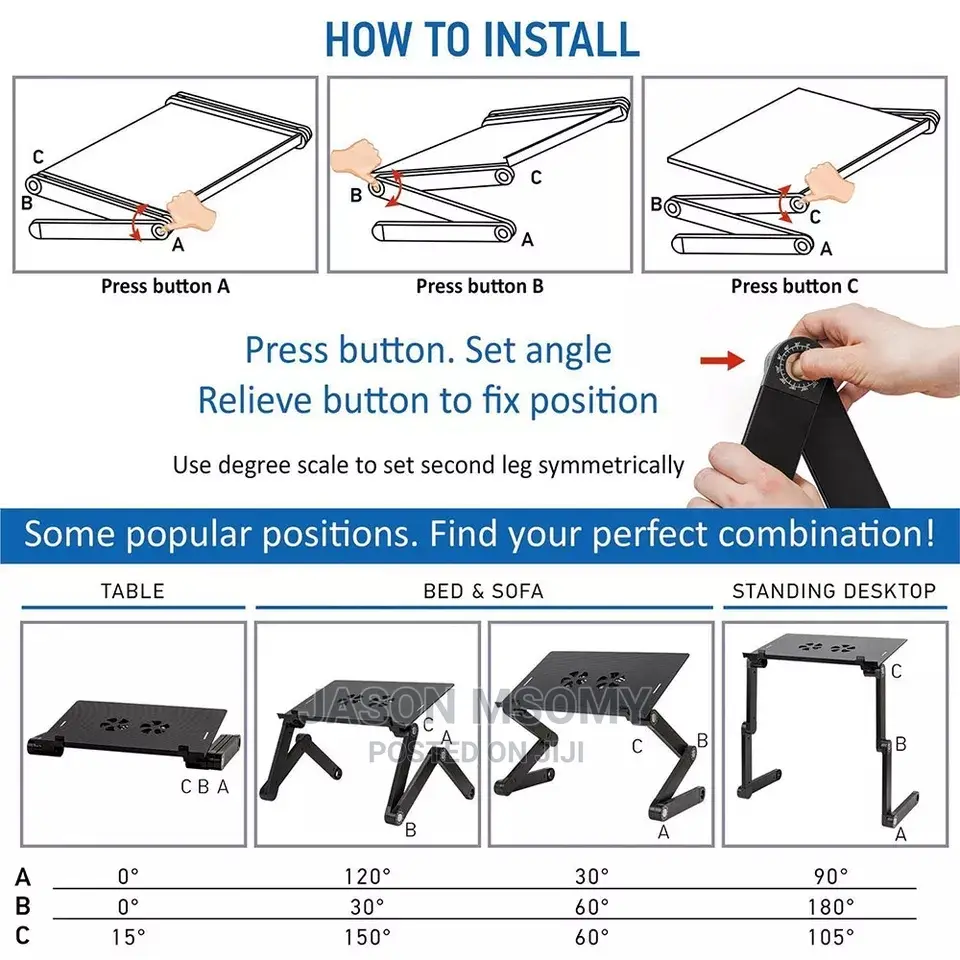 Laptop Table Stand