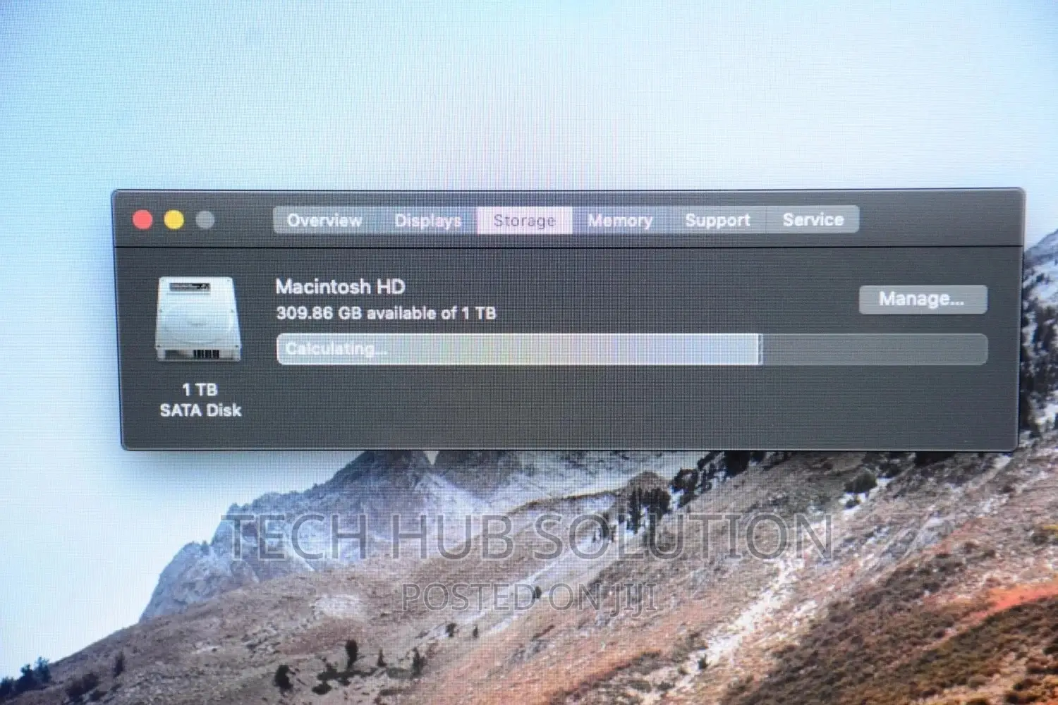 Desktop Computer Apple Mac Pro 8GB Intel Core I5 HDD 1T