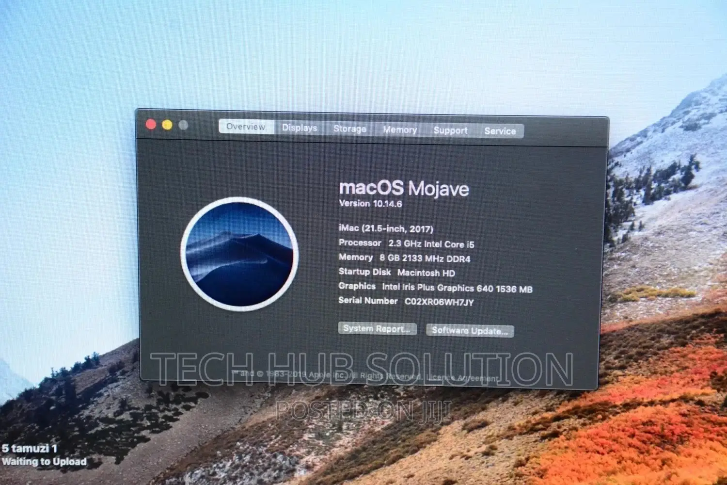 Desktop Computer Apple Mac Pro 8GB Intel Core I5 HDD 1T