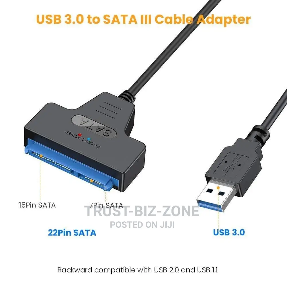 USB 2.0 to Sata Cable