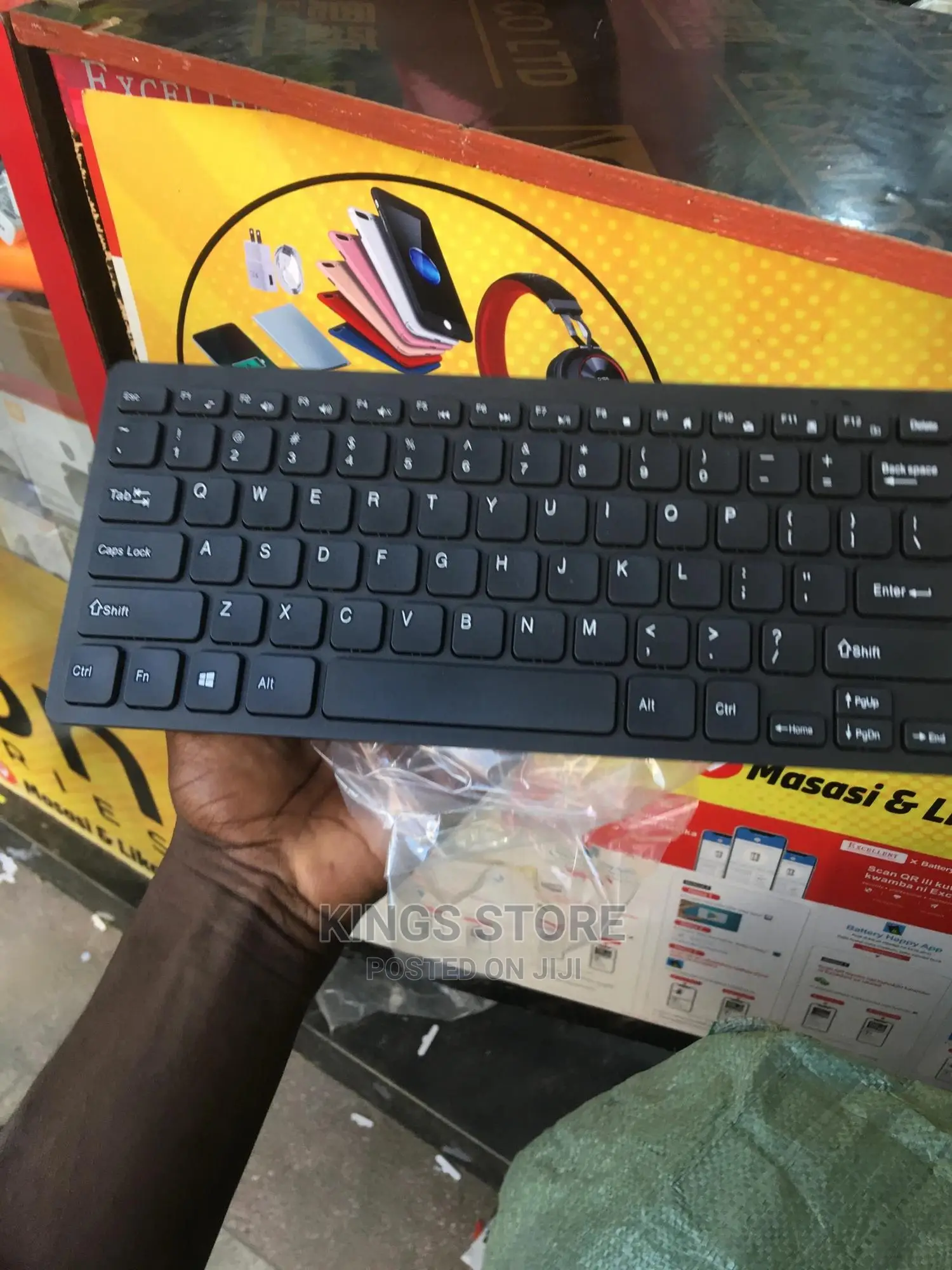 Mini Wireless Keyboard Mouse