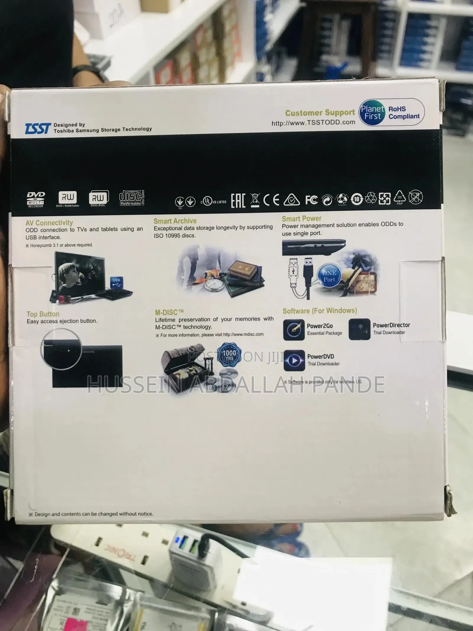 DVD Rom External for Laptop and Desktop
