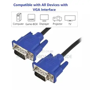 1.5M VGA to VGA Male-To-Male Extension Converter Connector